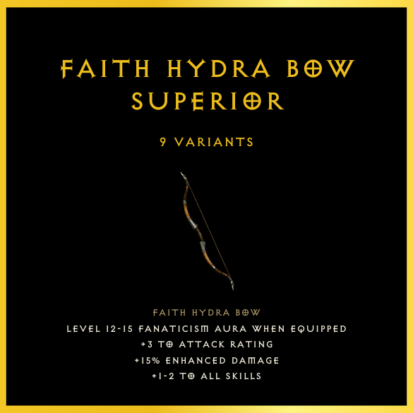 Faith Hydra Bow & Superior
