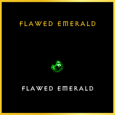 Flawed Emerald