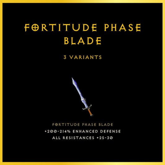 Fortitude Phase Blade