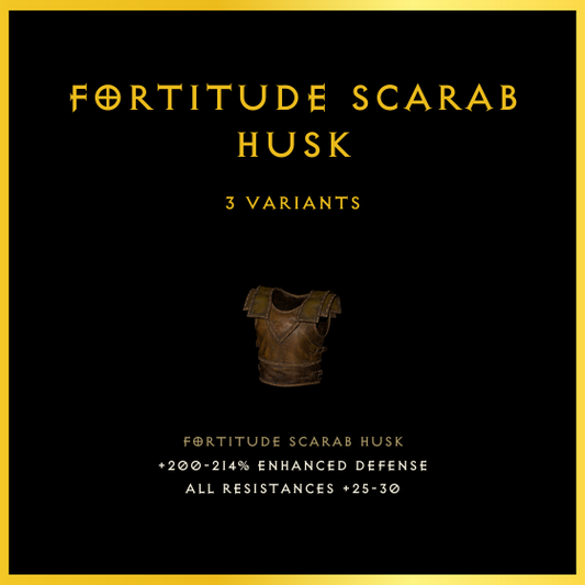 Fortitude Scarab Husk