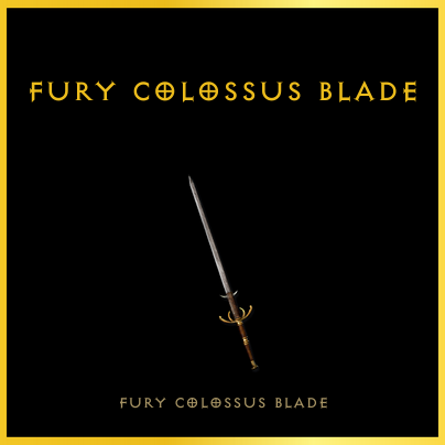 Fury Colossus Blade