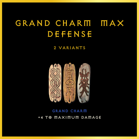 Grand Charm & Max & Defense