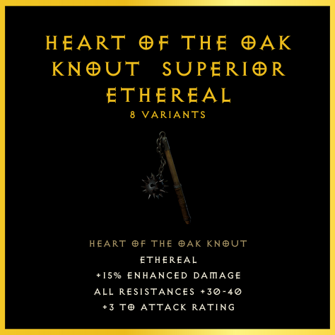 Heart Of The Oak Knout & Superior & Ethereal