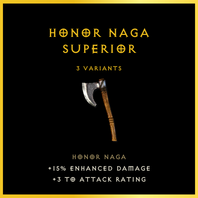 Honor Naga & Superior