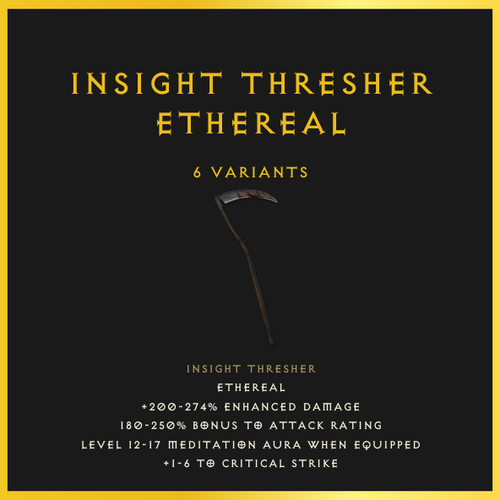 Insight Thresher & Ethereal