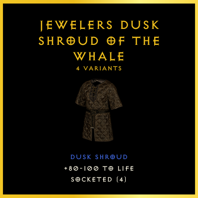 Jewelers Dusk Shroud Of The Whale