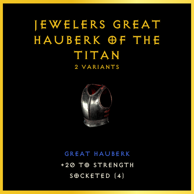 Jewelers Great Hauberk Of The Titan