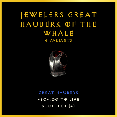 Jewelers Great Hauberk Of The Whale