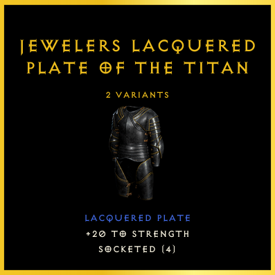 Jewelers Lacquered Plate Of The Titan