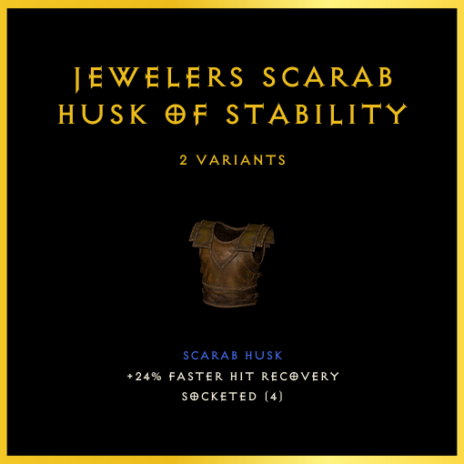 Jewelers Scarab Husk Of Stability