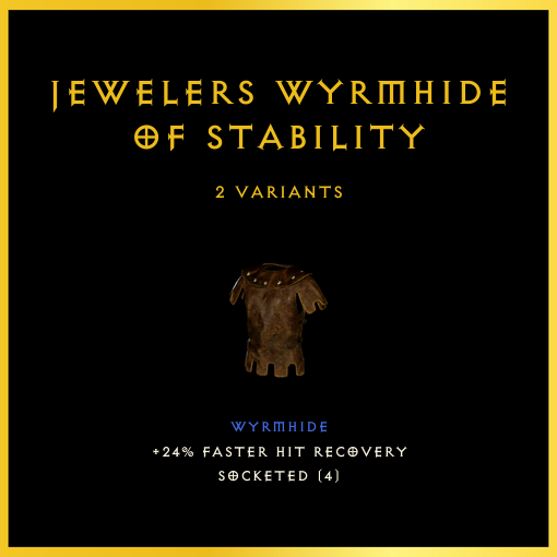 Jewelers Wyrmhide Of Stability