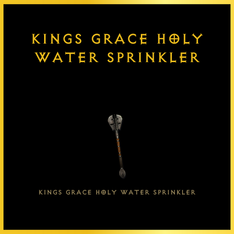 Kings Grace Holy Water Sprinkler
