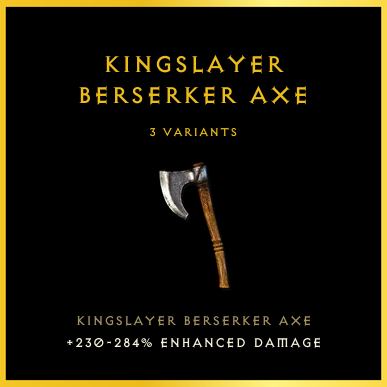 Kingslayer Berserker Axe