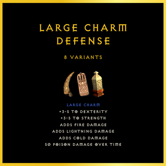 Large Charm & Defense