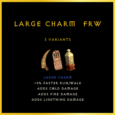 Large Charm & Frw