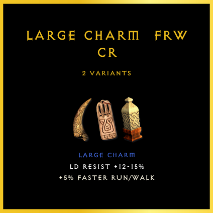 Large Charm & Frw & Cr