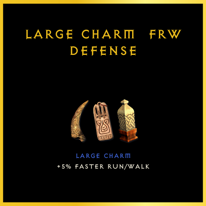 Large Charm & Frw & Defense