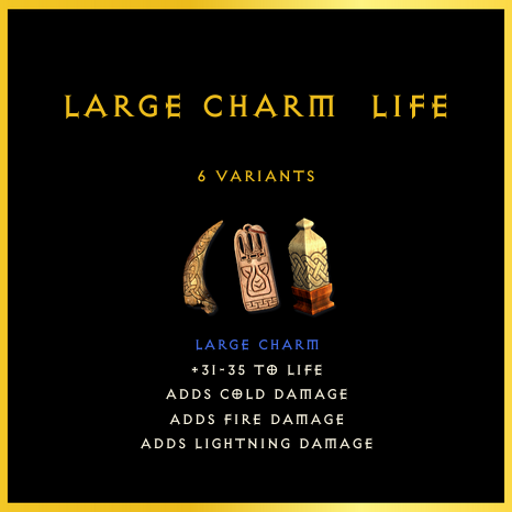 Large Charm & Life