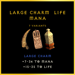 Large Charm & Life & Mana