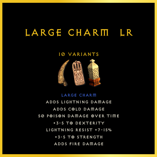 Large Charm & Lr