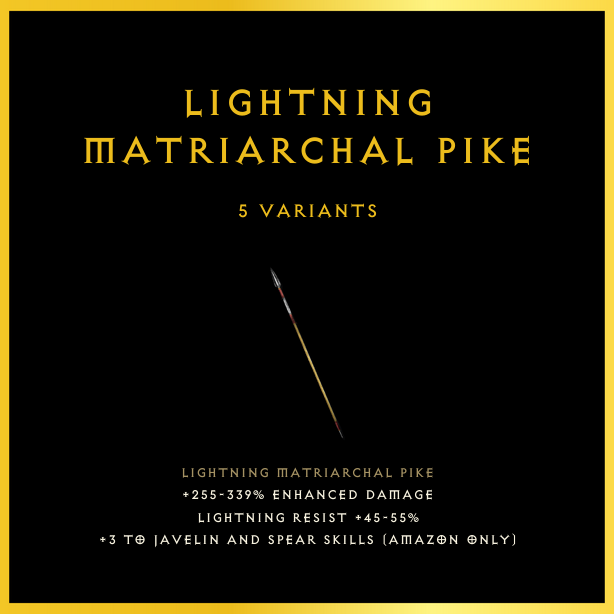 Lightning Matriarchal Pike