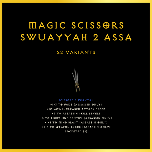 Magic Scissors Swuayyah +2 Assa