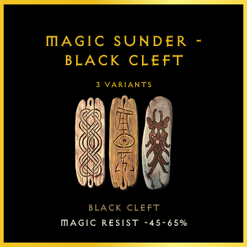 Magic Sunder - Black Cleft