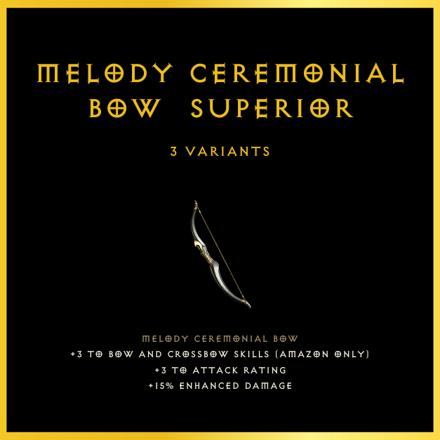 Melody Ceremonial Bow & Superior