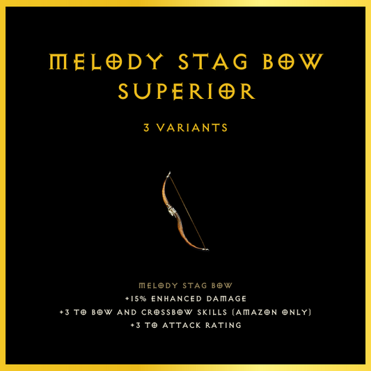 Melody Stag Bow & Superior