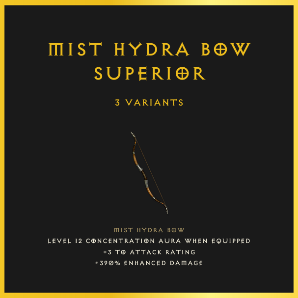 Mist Hydra Bow & Superior