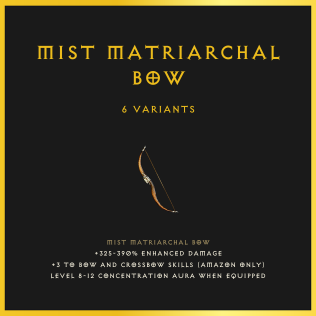 Mist Matriarchal Bow