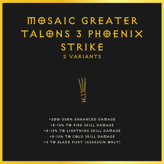 Mosaic Greater Talons +3 Phoenix Strike