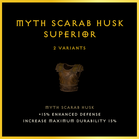 Myth Scarab Husk & Superior