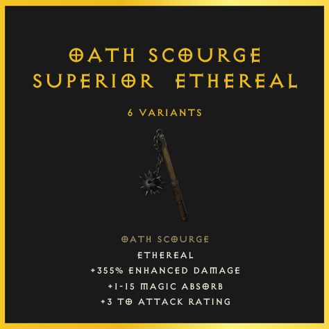 Oath Scourge & Superior & Ethereal