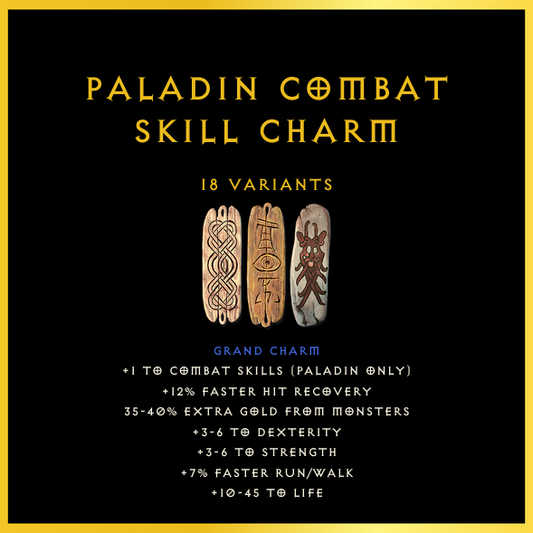 Paladin Combat Skill Charm