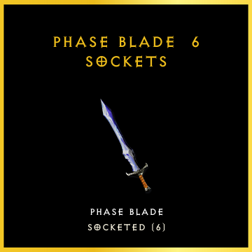 Phase Blade & 6 Sockets