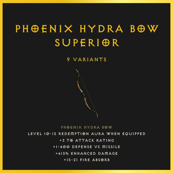 Phoenix Hydra Bow & Superior