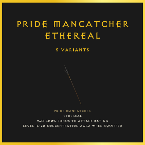 Pride Mancatcher & Ethereal