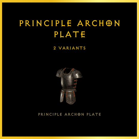 Principle Archon Plate