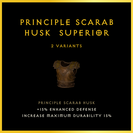 Principle Scarab Husk & Superior