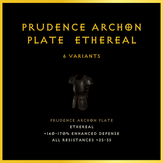 Prudence Archon Plate & Ethereal