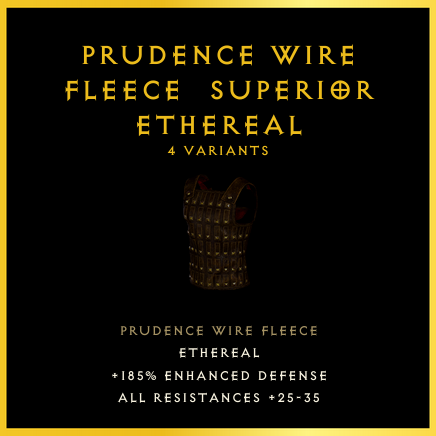 Prudence Wire Fleece & Superior & Ethereal