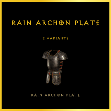 Rain Archon Plate