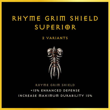 Rhyme Grim Shield & Superior
