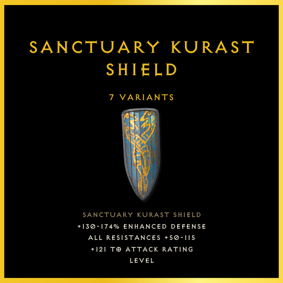 Sanctuary Kurast Shield