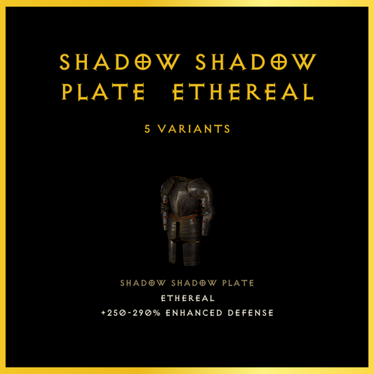 Shadow Shadow Plate & Ethereal