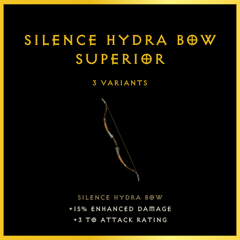 Silence Hydra Bow & Superior