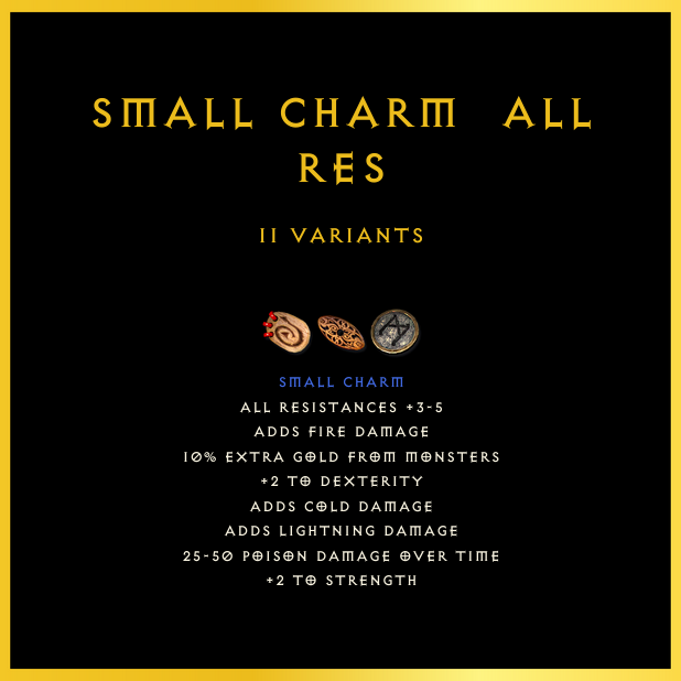 Small Charm & All Res