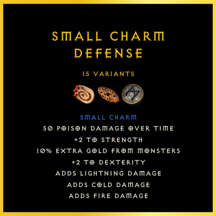 Small Charm & Defense