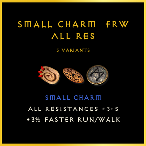 Small Charm & Frw & All Res